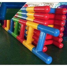 에어 사다리 단체 놀이 장애물 기차 행사 게임, C. 5인용, 1개