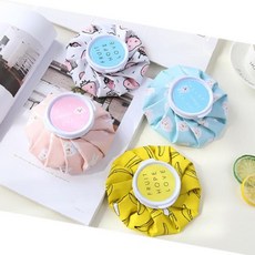 냉온찜질팩 주머니 캐릭터 쿨팩 얼음팩 물주머니 냉온 냉찜질 온찜질, 노랑바나나, 1개