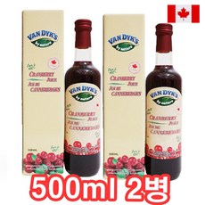 반딕스 크랜베리주스, 500ml, 2개