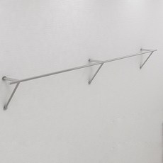 옷가게 벽걸이 디스플레이 매장용 의류진열대 행거 옷걸이 세련된 인테리어 수납 선반, 280cm