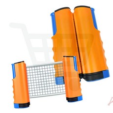 탁구그물망 네트 탁구대 그물 휴대용 연습망 펜스 연습기 지주 접이식 볼망 세트