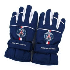 아동패딩장갑 PSG 로고 어린이 네이비 방한 스키 패딩 장갑 6~10세