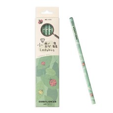 細桿 - 文具, 1個, 雄獅三角桿鉛筆 HB-1170小瓢蟲