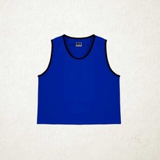 스타 유소년용 팀조끼 파랑 축구 농구 체육대회 SW4003J-07V 1개입