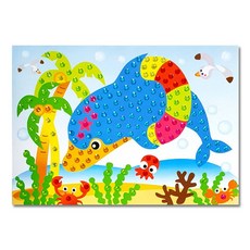 보석스티커그림-돌고래꾸미기yh.6+7pFZ