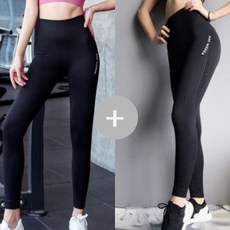 ROMIHOLY （一+贏）女子沒有-John High West Yoga綁腿腹部綁腿每日瑜伽綁腿-2捆-2021131