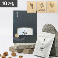 보은답례 견과류 답례품 호두정과 선물세트 + 무료라벨스티커 증정 결혼식 조문 행사 돌잔치, 10개, 50g