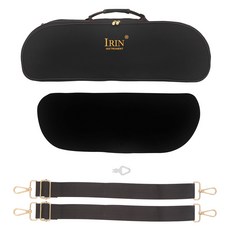 바이올린 습도계 스트랩이 있는 하이 퀄리티 케이스 옥스포드 상자 방수 배낭 부품, Black box, 1개