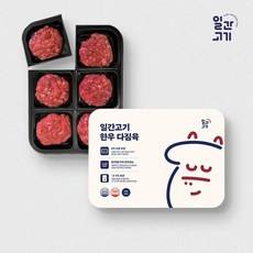 [일간고기][냉장]1등급 암소한우 이유식 안심 다짐육180g (30gx6구), 1개, 180g