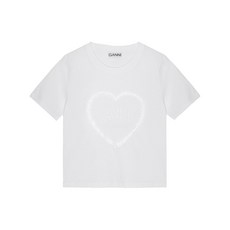 가니 하트 아플리케 셔츠