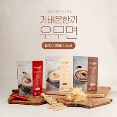 지리산묵가 가벼운한끼 우무면 총 8개(비빔 3개/소바 3개/콩물 2개), 1세트, 1.926kg