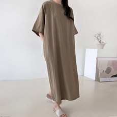 보리맘 로라 바스락 롱 원피스 빅사이즈 임부복 R919