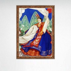 조각퍼즐 여인 화관무 500피스 우나영 직소 인테리어 사진 25190PC 1(PC), 1개