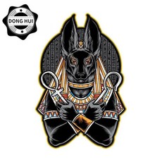 이집트 피드 스티커 개머리 파라오 장식 데칼 방수 오토바이 오프로드 차량 노트북, 1개, 6. Style F