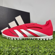 [매장A/S가능]아디다스 주니어 축구화 프레데터 클럽 TF 벨크로 찍찍이 끈없는 키즈 어린이 풋살화