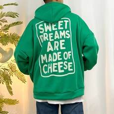 [마이빅스타일] 드림 오버핏 후드티 5XL 2COLOR 국내생산 빅사이즈 루즈핏 남여공용 후드 (면/기모 선택)