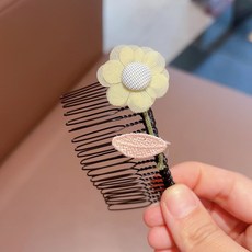 兒童碎髮梳髮飾套裝，可愛花朵造型，打造甜美髮型