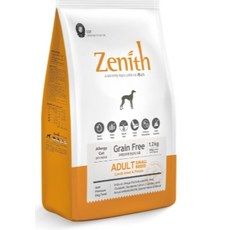 Zenith 韓國製 犬用頂級無穀軟飼料, 1個, 成犬1.2kg,120g軟飼料試吃包