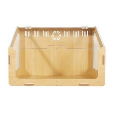 세이코코아 햄스터 고슴도치 원목 케이지 특대형, 우드, 1개