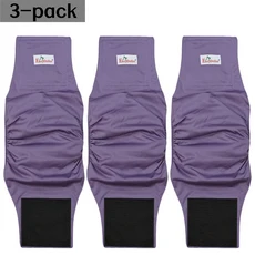 쿠쿠스토어 3팩 세탁 가능한 수컷 강아지 기저귀 천 속옷 애완동물 위생 팬티 재사 배 밴드 방지, 02 S, 01 MD45-3IN1