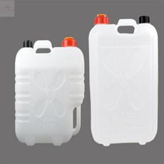 HDPE 안전 휘발유 보관 용기 캠핑용 유류 보관 용기, 대 20L, 1개