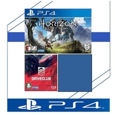 중고품 플스4 PS4 호라이즌제로던 + 드라이브클럽 합본 2CD 한글판 플레이스테이션4