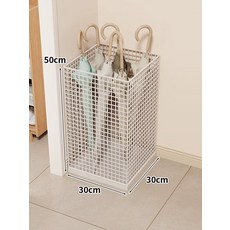 우산꽂이 철제 거치대 정리함 신발장 우산통 현관 대형, 화이트대형, 1개