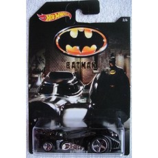 해외 핫휠 2015 Hot Wheels 배트맨 시리즈 아캄 나이트 배트모빌 #66 블랙 Protecto Pak 미국매장정품+ 1904130