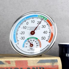 멜리사컴퍼니 정밀 온도 습도계(13cm) 실내온도계