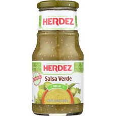 에르데즈 베르데 살사 16oz - 12팩 Herdez Verde Salsa 16 oz - Pack of 12, 454g, 1개