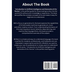 (영문도서) Introduction to Artificial Intelligence and Generative AI for Novice Paperback, Adam Neural, English, 9781088183748