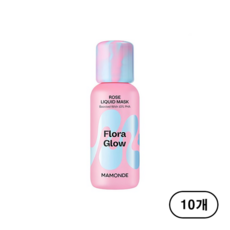 마몽드 플로라글로우 로즈 리퀴드 마스크, 80ml, 10개