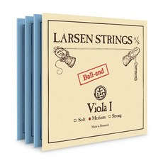 LARSEN STRINGS 提供卓越音色與舒適演奏體驗, 1套, Medium中提琴弦, Original