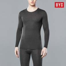 BYC 보디히트 발열내의 남성 상하세트 선물용 고급 내복