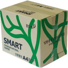신문용지A4 54g SMARTCOPY 500매X5권 박스, 단일옵션, 상세설명 참조, 없음