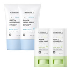 센텔리안24 마데카 더마쉴드 선스틱 18g + 수분 선크림 50ml 세트, 2세트