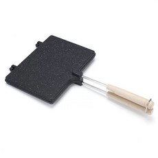 캠핑 메이커 후라이팬 양면 핫샌드위치 홈 토스트팬, L. 대형 샌드위치 페인팅 모델