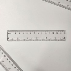 15cm 플라스틱 인치자 자, 본상품