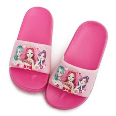 프리티 슬리퍼 핑크샌달 키즈실내화 여아핑크신발