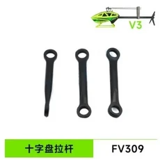 FLYWING FW450L FW450 V3 6CH RC 헬리콥터 예비 부품 액세서리 캐노피 쉘 모터 ESC 메인 블레이드 랜딩 기, [08] Swashplate Linkage