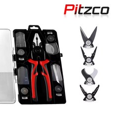 피츠코 만능 뺀찌 5in1 펜치 케이블 컷터 스트리퍼 다목적 공구세트, 1개