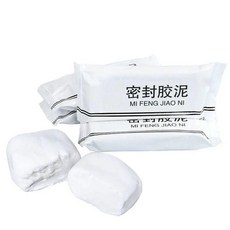 密封膠泥 堵孔填縫 防蟲防水 補墻洞, 1個, 防蚊防水環保無異味,高密封膠泥 1包裝