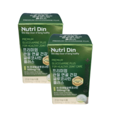 NutriDin 優質葡萄糖胺保健錠 Plus版, 2個, 60片