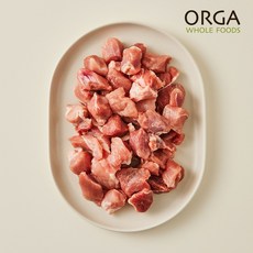 ORGA 올가 산지직송 동물복지 돼지 앞다리살찌개용 400gX2팩, ORGA 올가 산지직송 동물복지 돼지 앞다리살찌개용 4