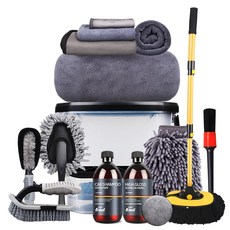 mr.WASH GMG MOTORS 洗車毛巾自助完美護理15件組, 1套