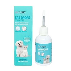 Purry沛立潔 犬貓寵物潔耳滴劑 50ml, 1罐