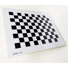 12x9 유리 비전 광학 보정 플레이트 체커보드 알루미늄 산화물 보정 대상 플레이트 확산 불투명도 정사각형 배열200x200mm, 200x200mm