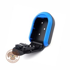 마블네 미니 귀중품 열쇠 보관함 금고 기내분실도난방지용여행가방개인휴대용미니금고 자물쇠가방, 레드, 1개