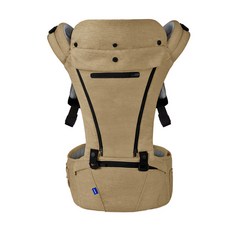 GENNIES 경량 에어 쿠션 백 스트랩-허리 의자 스트랩 / 분리 가능한 허리 의자 / 에어 쿠션 좌석 / 두꺼운 어깨끈 / 7가지 방법으로 메기, Maple Brown