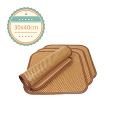 籐編寵物涼蓆 散熱涼墊 寵物睡墊 藤蓆 寵物涼感墊 貓狗涼席 降溫涼墊 寵物竹席墊 狗窩冰墊, 1個